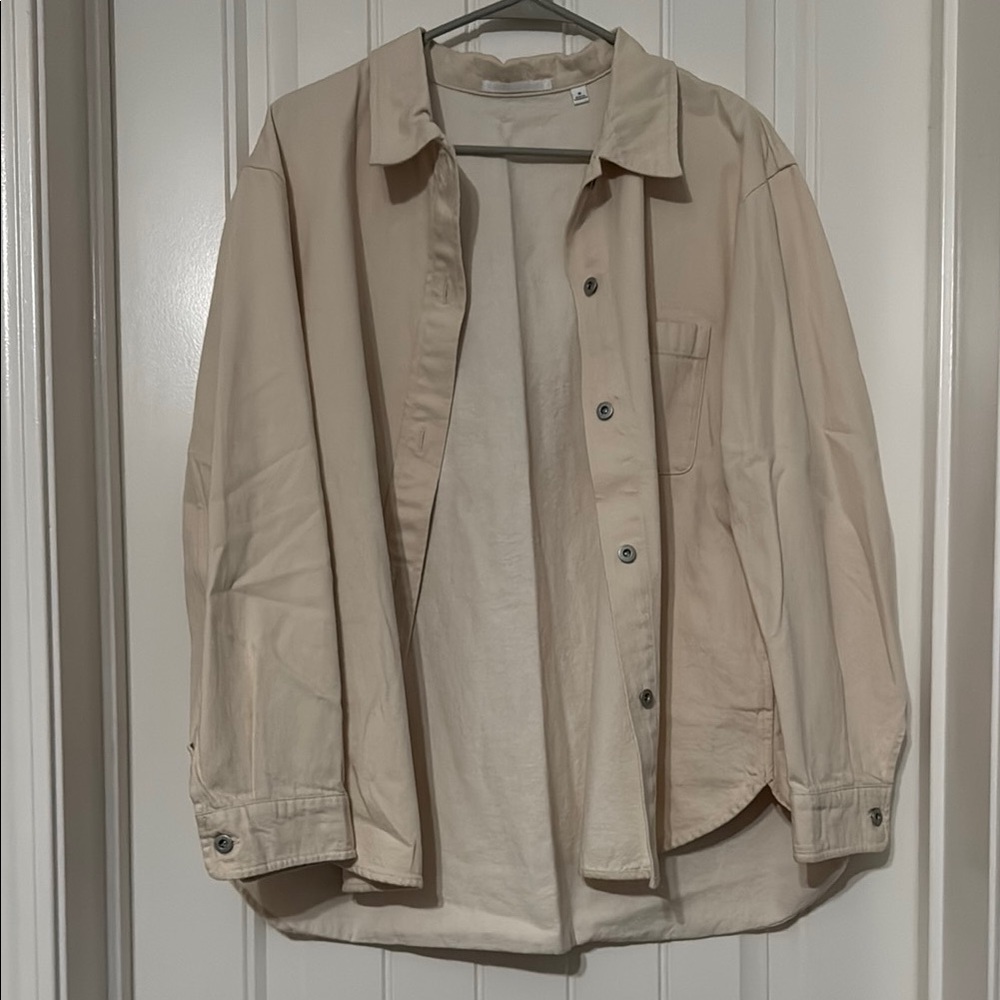 Uniqlo unisex Beige Casual Jacket